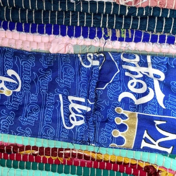 KC Royals Handcrafted Tote Bag Purse Reversible - Picture 5 of 9